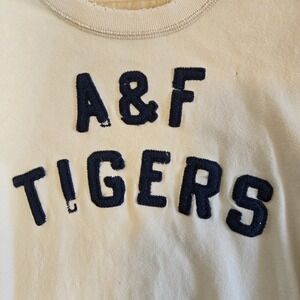 Abercrombie & Fitch Muscle Fit A&F Tigers Varsity Style T-Shirt XXL Y2K